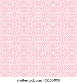 Abstract seamless pattern of pink color for wallpapers and background.