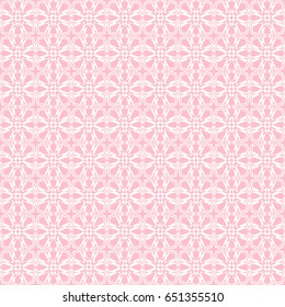 Abstract seamless pattern of pink color for wallpapers and background.