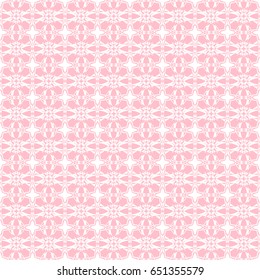 Abstract seamless pattern of pink color for wallpapers and background.