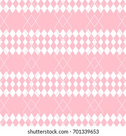 Abstract seamless pattern of pink color for wallpapers and background.