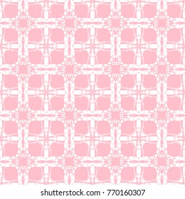 Abstract seamless pattern of pink color for wallpapers and background.
