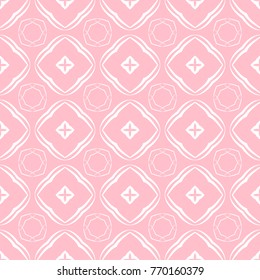 Abstract seamless pattern of pink color for wallpapers and background.
