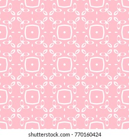 Abstract seamless pattern of pink color for wallpapers and background.

