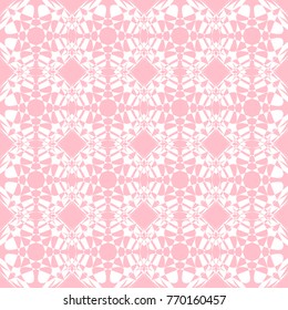 Abstract seamless pattern of pink color for wallpapers and background.
