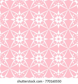 Abstract seamless pattern of pink color for wallpapers and background.
