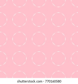 Abstract seamless pattern of pink color for wallpapers and background.
