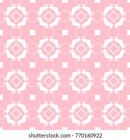 Abstract seamless pattern of pink color for wallpapers and background.
