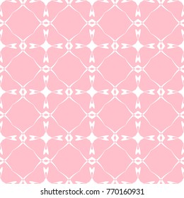 Abstract seamless pattern of pink color for wallpapers and background.
