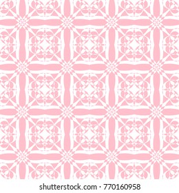 Abstract seamless pattern of pink color for wallpapers and background.
