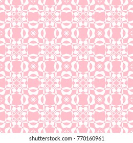 Abstract seamless pattern of pink color for wallpapers and background.
