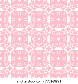 Abstract seamless pattern of pink color for wallpapers and background.
