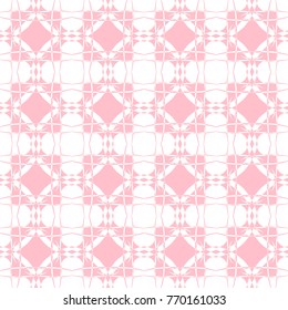 Abstract seamless pattern of pink color for wallpapers and background.
