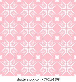 Abstract seamless pattern of pink color for wallpapers and background.