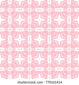 Abstract seamless pattern of pink color for wallpapers and background.
