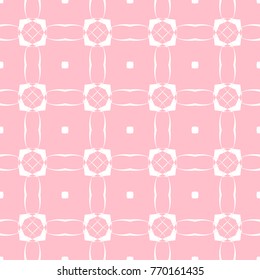 Abstract seamless pattern of pink color for wallpapers and background.