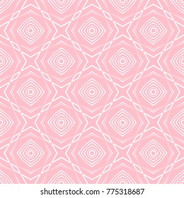 Abstract seamless pattern of pink color for wallpapers and background.