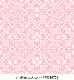 Abstract seamless pattern of pink color for wallpapers and background.