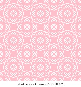 Abstract seamless pattern of pink color for wallpapers and background.