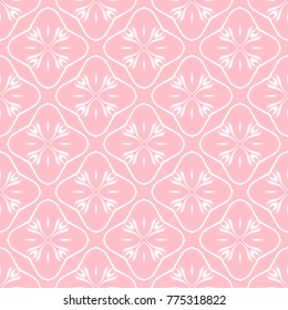 Abstract seamless pattern of pink color for wallpapers and background.