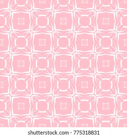 Abstract seamless pattern of pink color for wallpapers and background.
