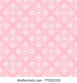 Abstract seamless pattern of pink color for wallpapers and background.