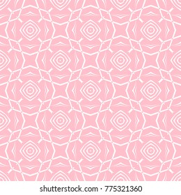 Abstract seamless pattern of pink color for wallpapers and background.