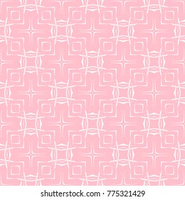 Abstract seamless pattern of pink color for wallpapers and background.