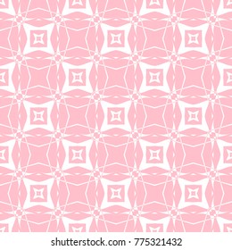 Abstract seamless pattern of pink color for wallpapers and background.