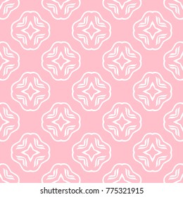 Abstract seamless pattern of pink color for wallpapers and background.