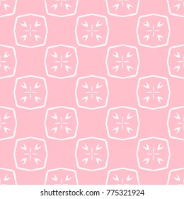 Abstract seamless pattern of pink color for wallpapers and background.