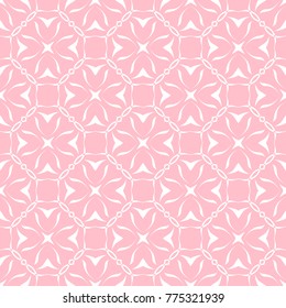 Abstract seamless pattern of pink color for wallpapers and background.