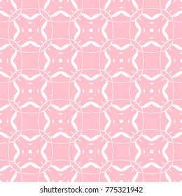 Abstract seamless pattern of pink color for wallpapers and background.