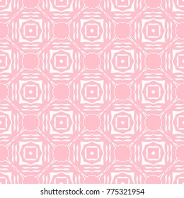 Abstract seamless pattern of pink color for wallpapers and background.