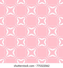Abstract seamless pattern of pink color for wallpapers and background.