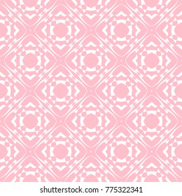 Abstract seamless pattern of pink color for wallpapers and background.