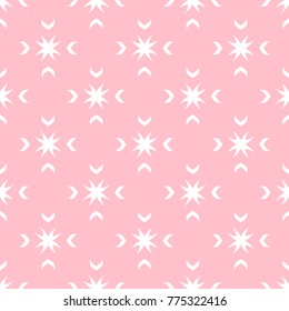 Abstract seamless pattern of pink color for wallpapers and background.