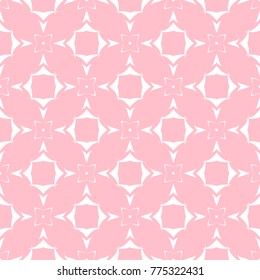 Abstract seamless pattern of pink color for wallpapers and background.