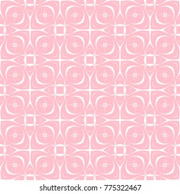 Abstract seamless pattern of pink color for wallpapers and background.