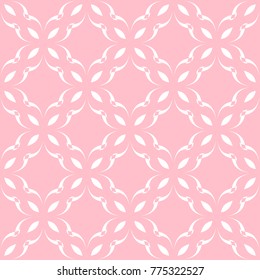 Abstract seamless pattern of pink color for wallpapers and background.