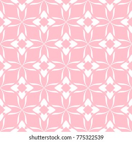 Abstract seamless pattern of pink color for wallpapers and background.
