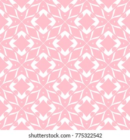 Abstract seamless pattern of pink color for wallpapers and background.