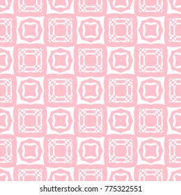 Abstract seamless pattern of pink color for wallpapers and background.