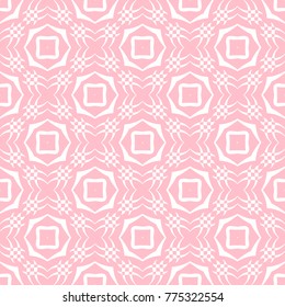 Abstract seamless pattern of pink color for wallpapers and background.