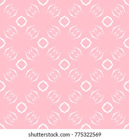 Abstract seamless pattern of pink color for wallpapers and background.