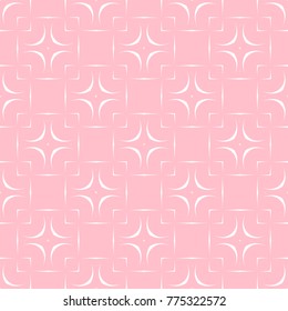 Abstract seamless pattern of pink color for wallpapers and background.