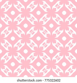 Abstract seamless pattern of pink color for wallpapers and background.