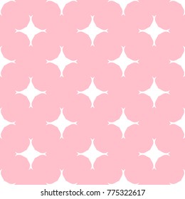Abstract seamless pattern of pink color for wallpapers and background.