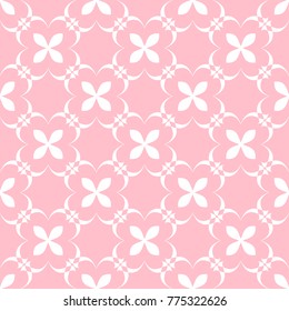 Abstract seamless pattern of pink color for wallpapers and background.