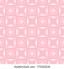 Abstract seamless pattern of pink color for wallpapers and background.
