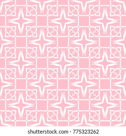 Abstract seamless pattern of pink color for wallpapers and background.
